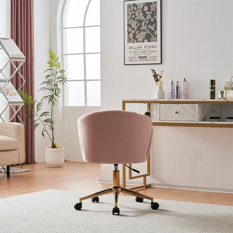 Amazon.co.jp: ピンク デスクチェア、 在宅ワーク チェア 、椅子